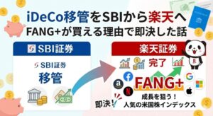 iDeCo移管,iDeCo FANG+